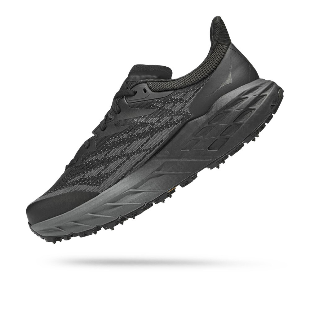 Кроссовки для бега Hoka One One Speedgoat 5 GORE-TEX Spike Trail, черный — фото 4