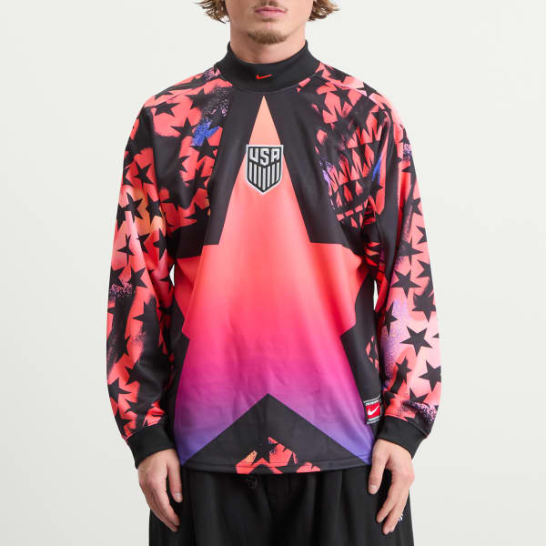 Футболка вратаря сборной США Nike, черный & crimson — фото 2