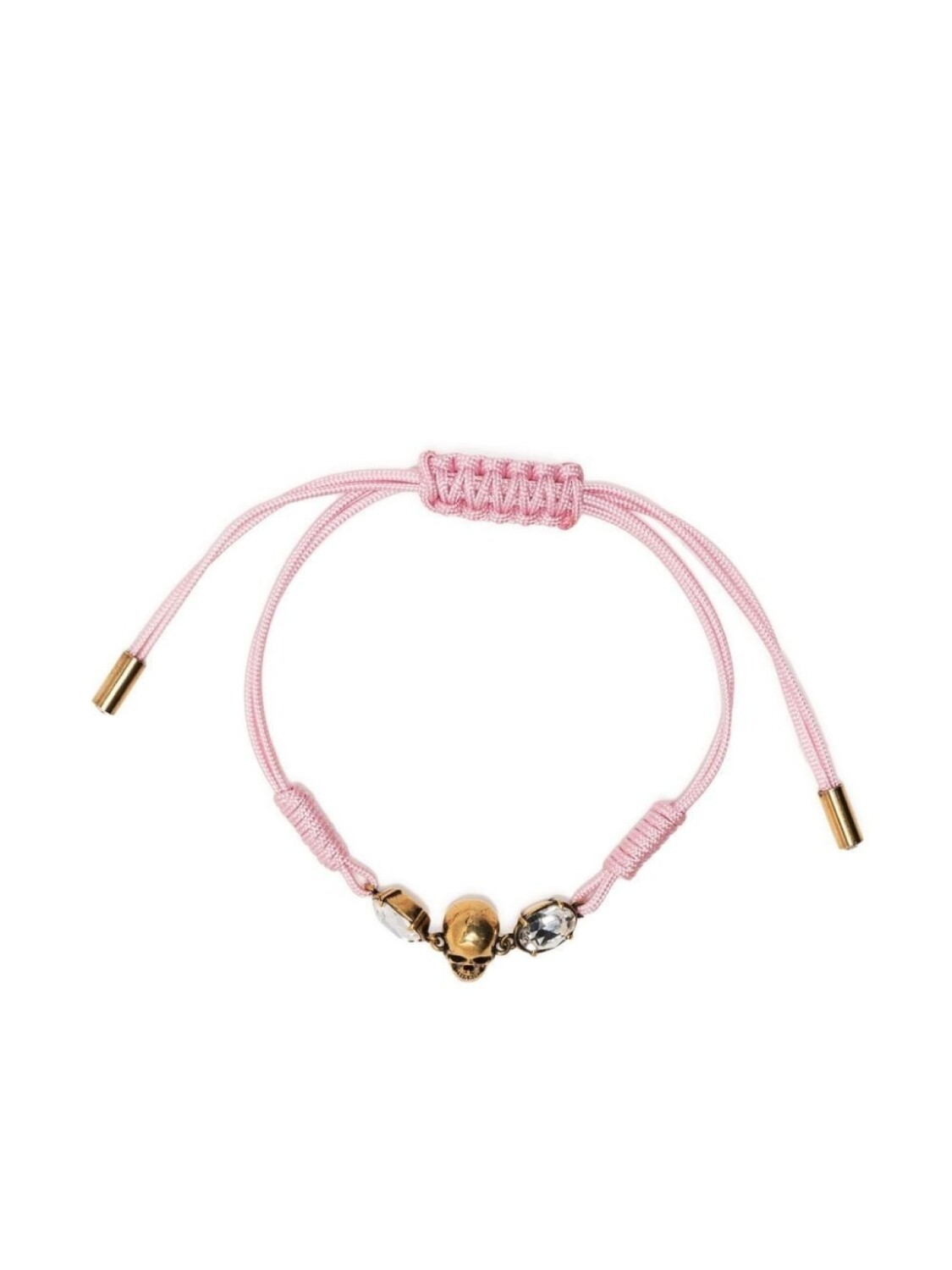 

Браслет с подвеской Skull Alexander McQueen, розовый