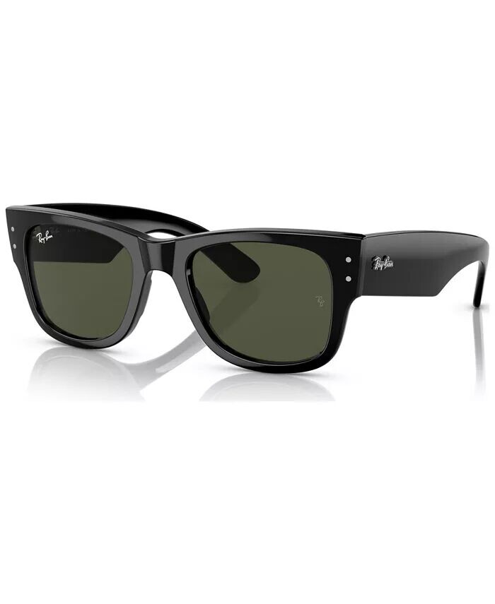 

Солнцезащитные очки унисекс Mega Wayfarer с низкой перемычкой RB0840SF Ray-Ban, черный