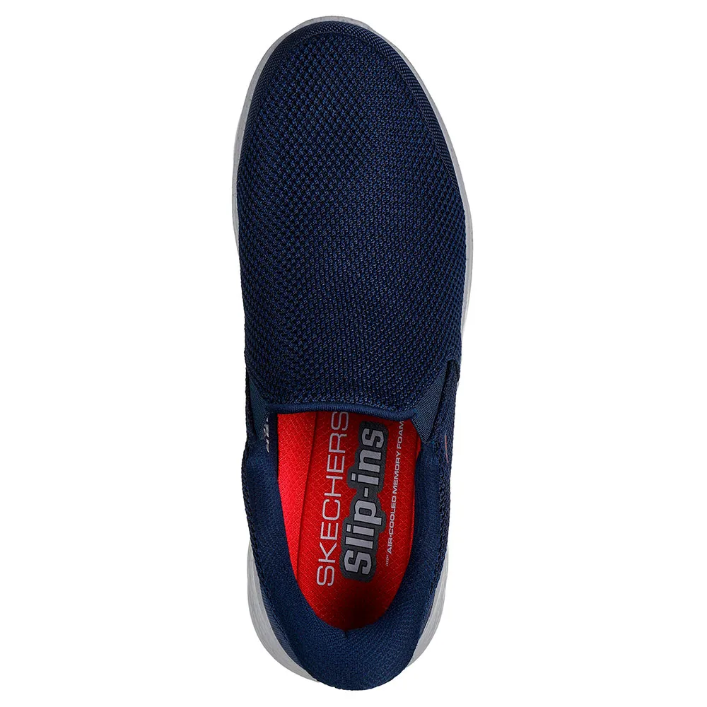 Кроссовки Skechers Go Walk Flex Ojai slip-on shoes, синий — фото 4