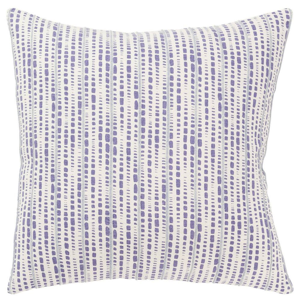 

Декоративная подушка Rizzy Home Tess, цвет Ivory Soft Violet