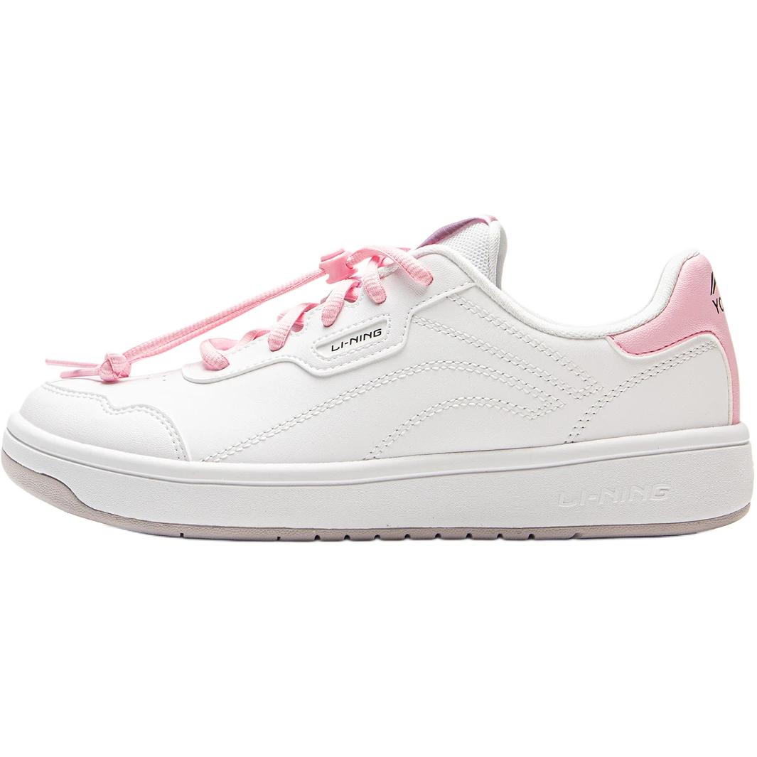 

Детские скейтерские кроссовки Sports Life Collection LINING YOUNG, розовый/белый