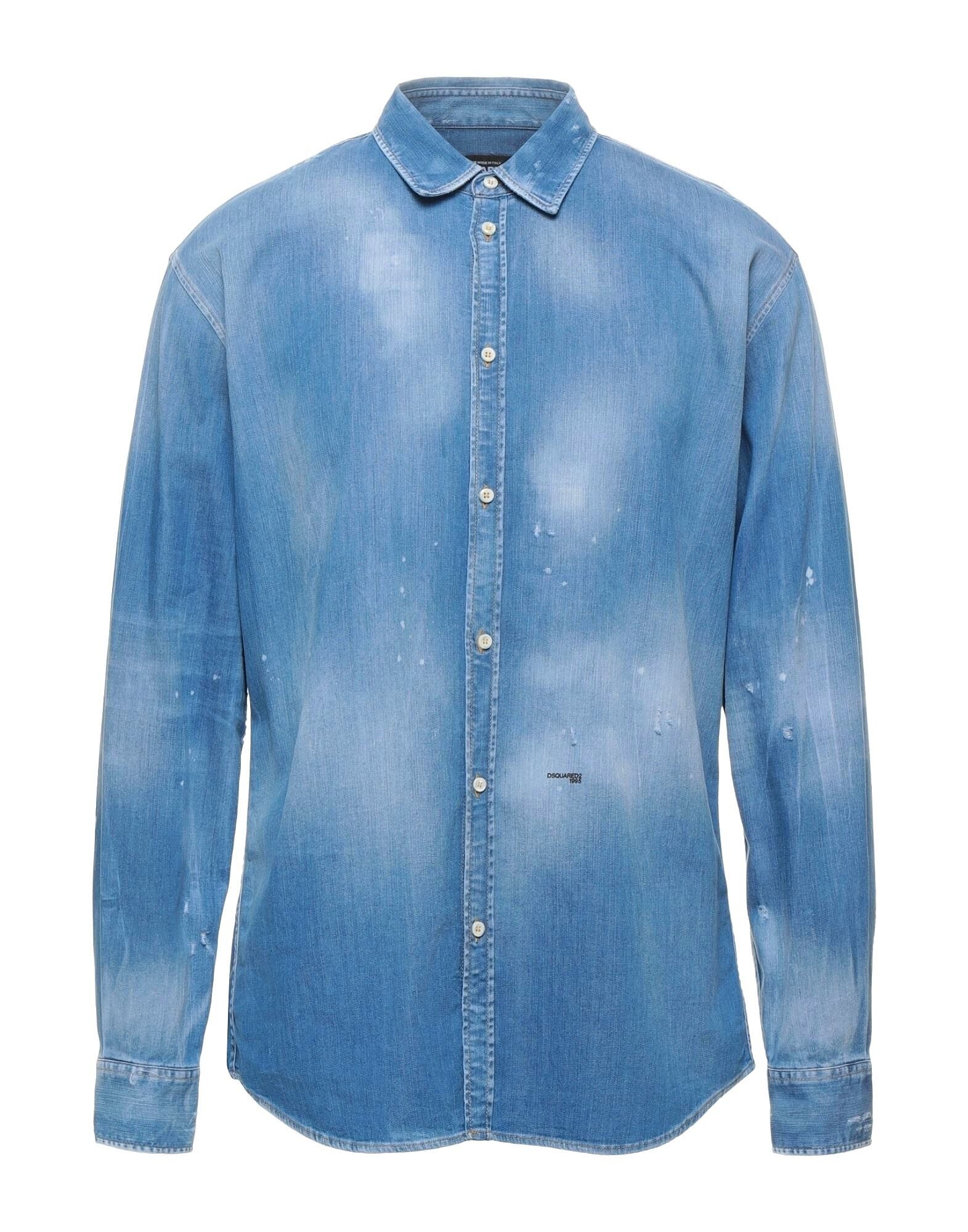 

Джинсовая рубашка Dsquared2, синий