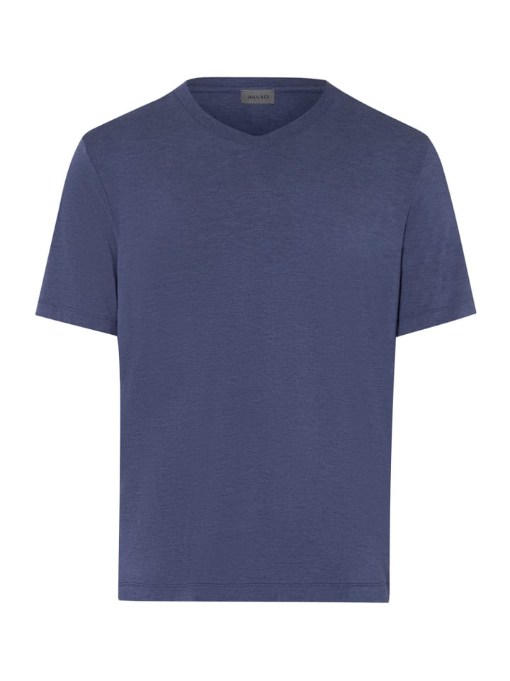 

Hanro Футболки V-Shirt Casuals в меланжевом сине-сером цвете, Серый, Hanro Футболки V-Shirt Casuals в меланжевом сине-сером цвете