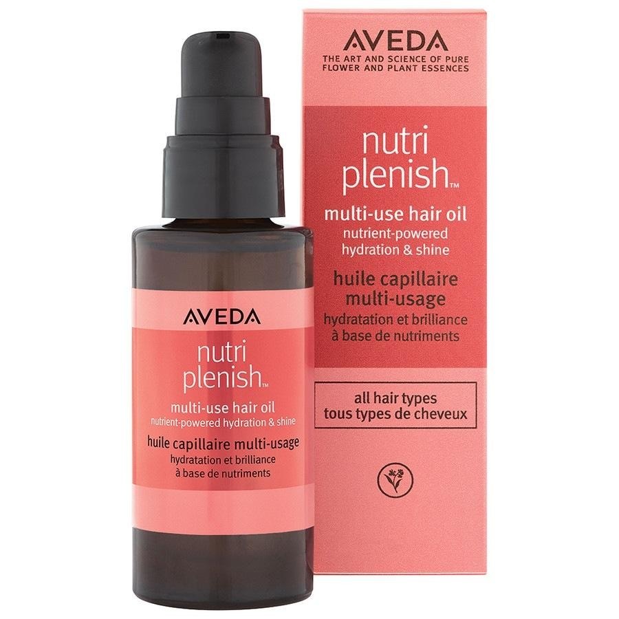 Масло для волос feuchtigkeit & glanz nutriplenish multi use hair oil Aveda, объем 30 мл — фото 2