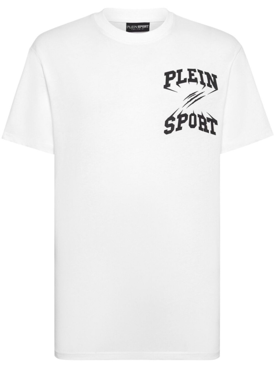 

Plein Sport футболка с круглым вырезом и логотипом, белый