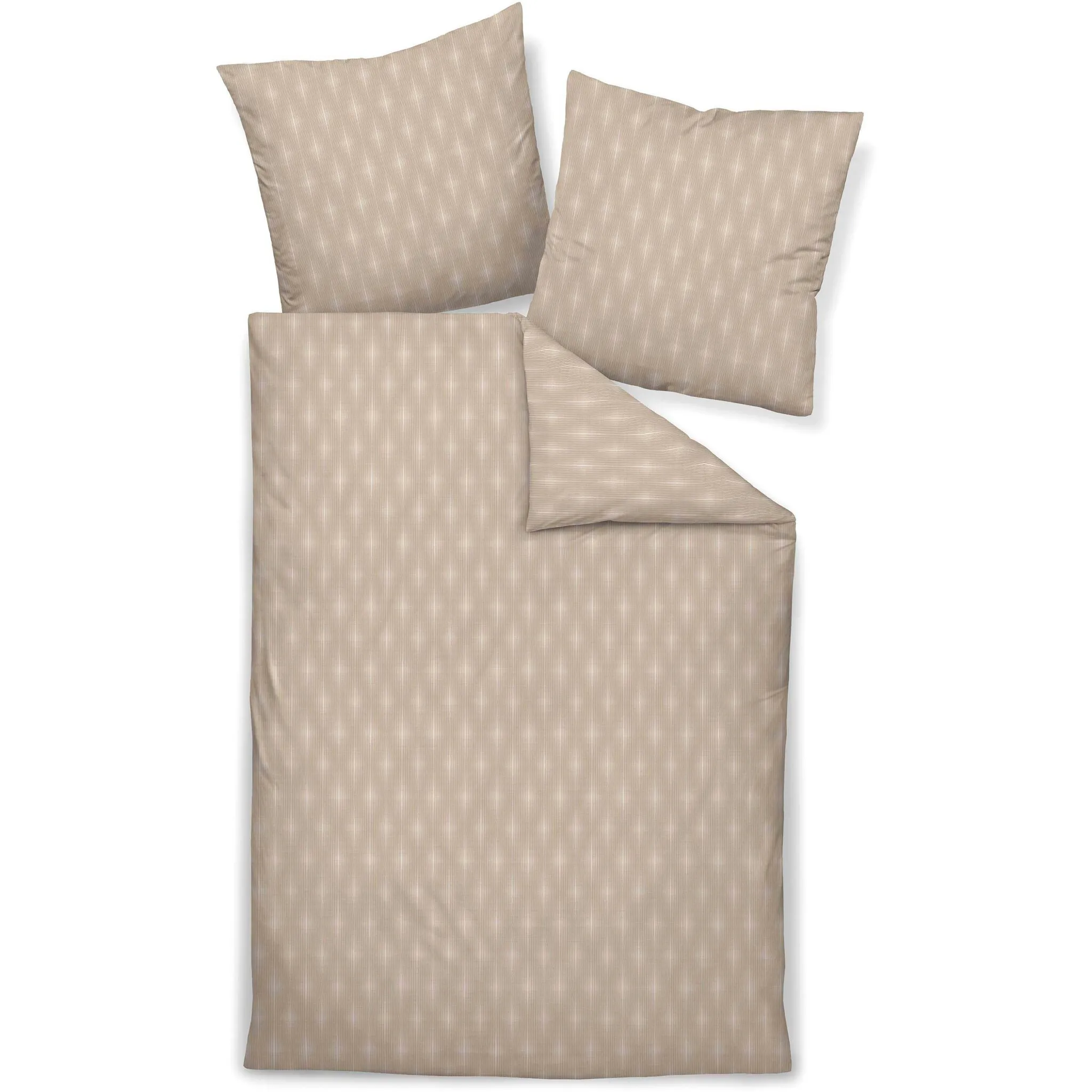 

Постельное белье Janine «Mako-Satin45078 06*155Х220.80х80», 6, цвет naturell