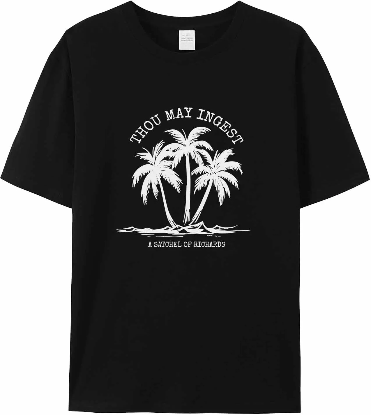 

Мужская футболка с принтом пальм и пляжа jdudh