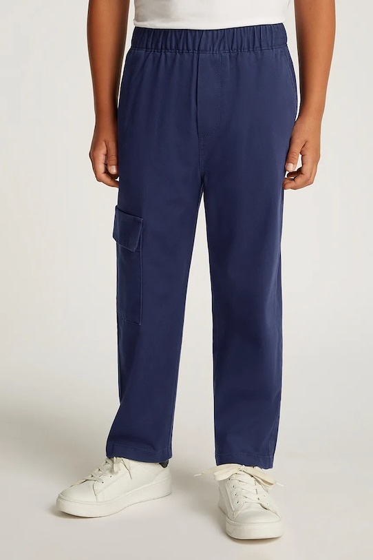 

Детские брюки TWILL SKATER CARGO Calvin Klein Jeans, темно-синий