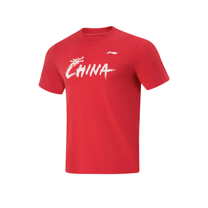 

Футболка для настольного тенниса Unisex LINING, красный