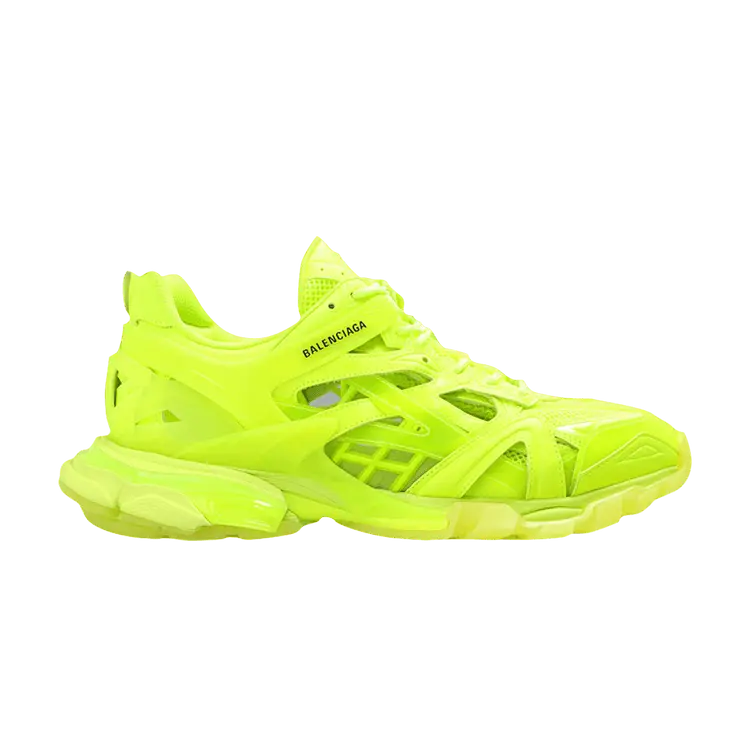 

Кроссовки Balenciaga Track.2 Sneaker Clear Sole - Fluorescent Yellow, желтый