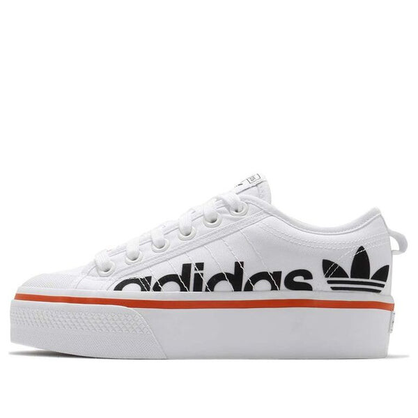 

Кроссовки nizza platform Adidas, белый