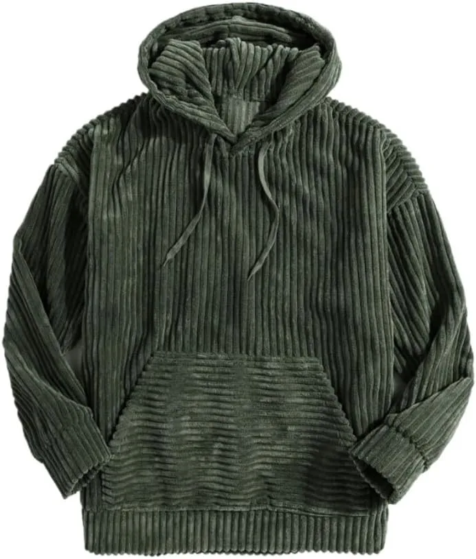 

Pohadon худи из вельвета, винтажное, с длинным рукавом