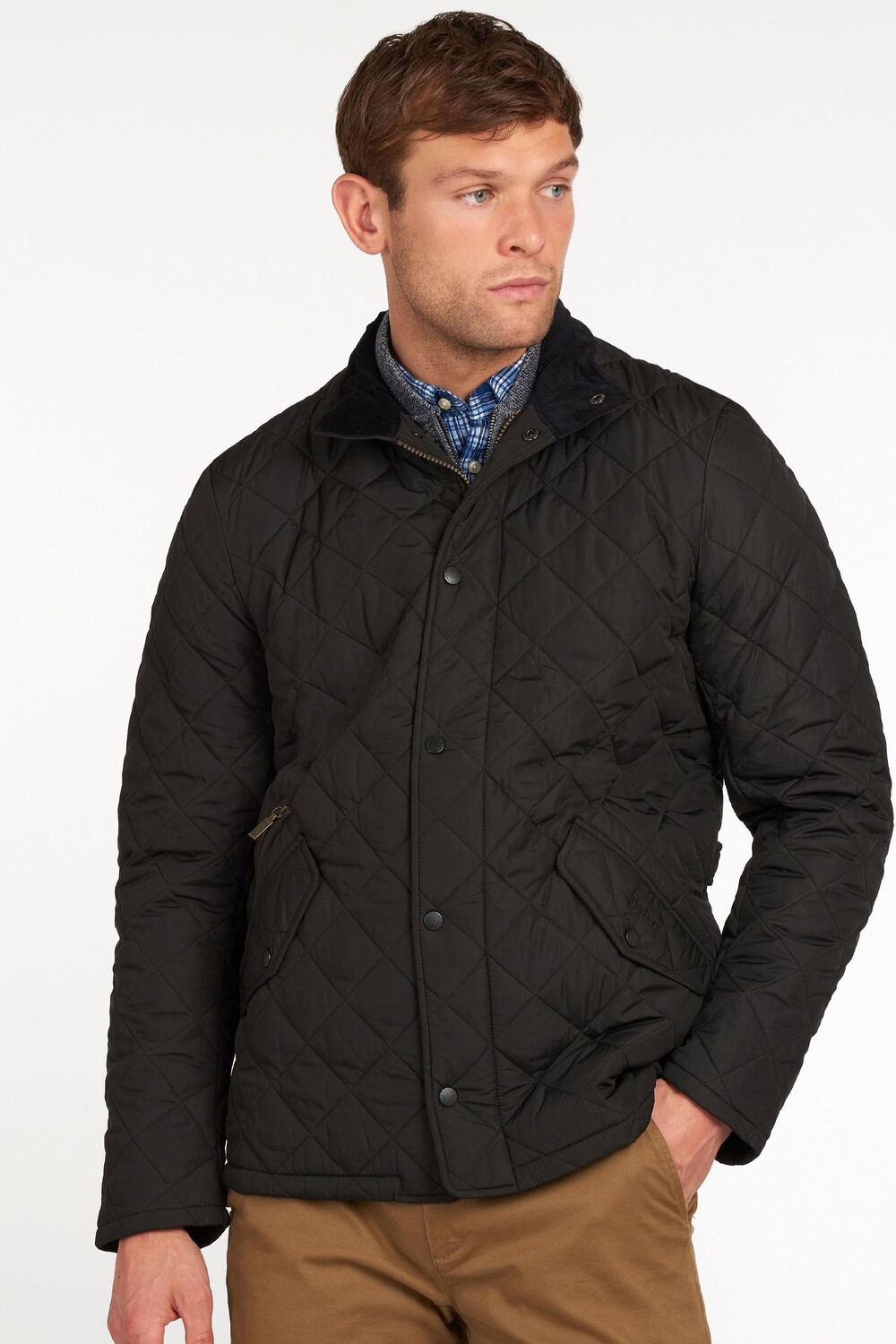 

Стеганая куртка «Челси» Barbour, черный