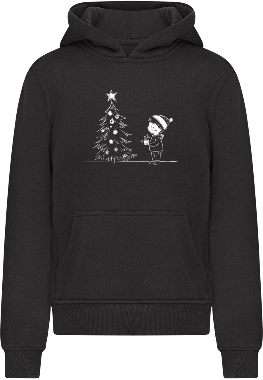 

Толстовка Merchcode Christmas Cute Kid, черный