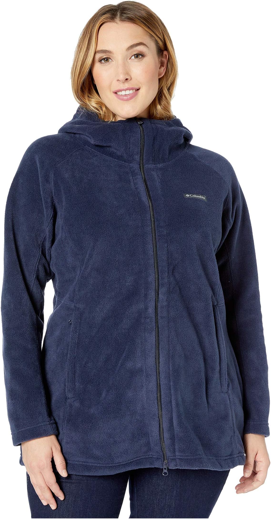 

Толстовка Columbia Plus Size Benton Springs II Long Hoodie, цвет Dark Nocturnal