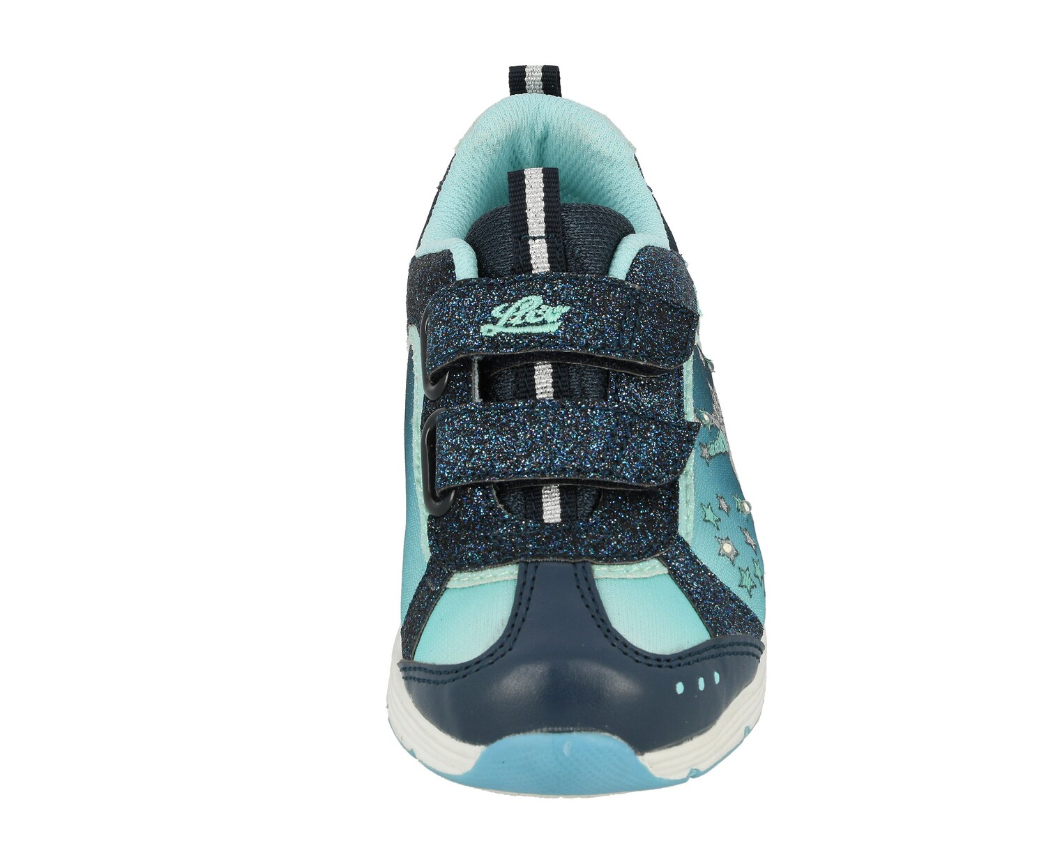 Низкие кроссовки Lico Klettschuh Unicorn V blinky, синий — фото 3