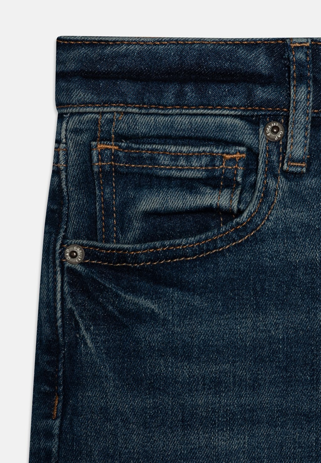 Джинсы-клеш Indigo Girls GAP, цвет dark wash — фото 3