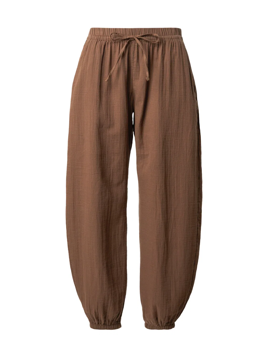 Зауженные брюки Gap коричневого цвета