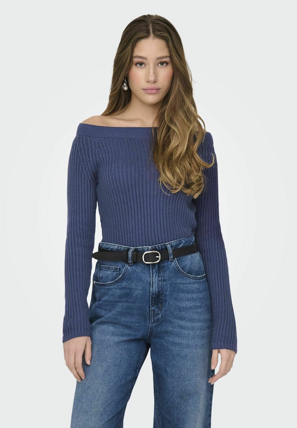 

Свитер JDYLEMON OFF SHOULDER JDY, синий