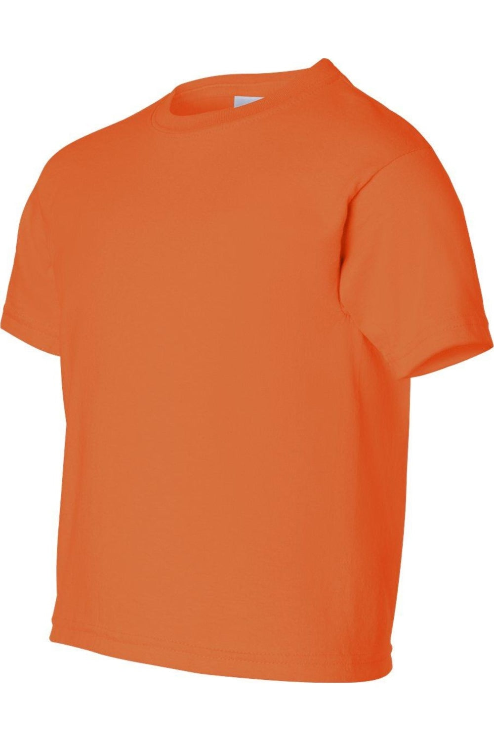 Футболка Gildan Ultra Cotton Youth, цвет safety orange — фото 3