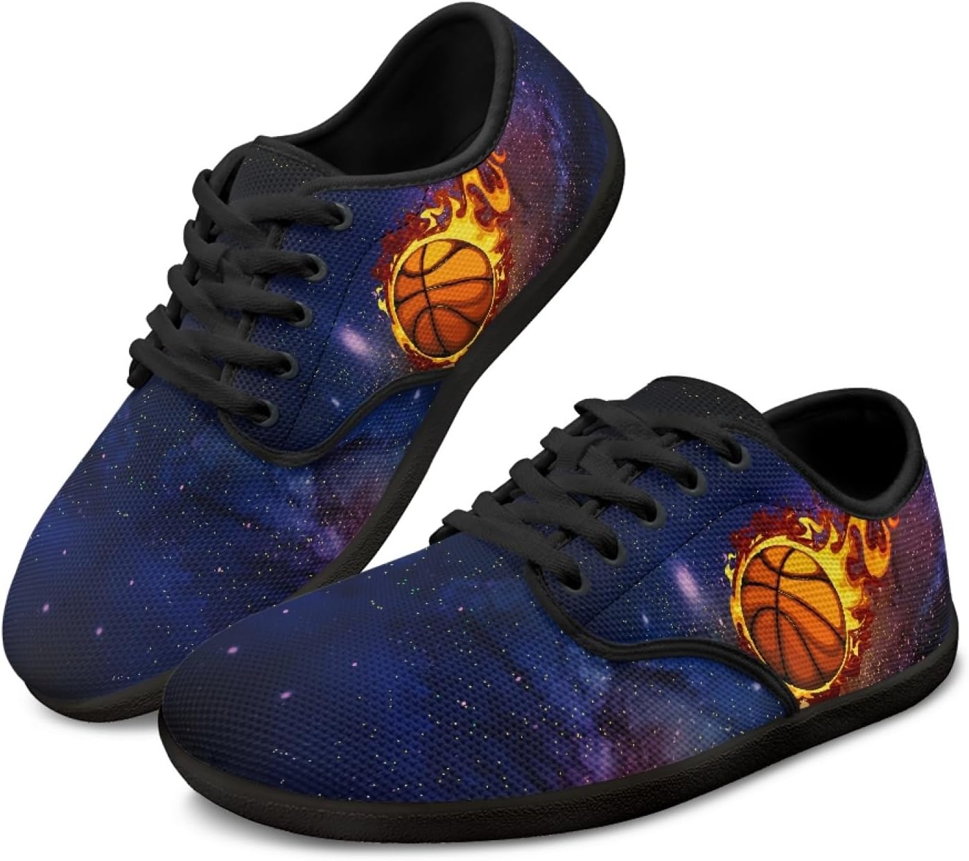 

Женские и мужские босоножки HUIACONG для женщин, кроссовки для босых ног, Starry Flame Basketball