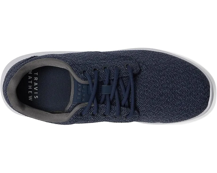 Кроссовки TravisMathew The Daily 2.0 Knit, Heather Mood Indigo — фото 2