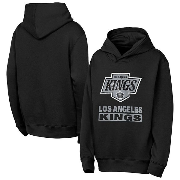 Толстовка Youth black Los Angeles Kings Back to Basics Outerstuff — фото 2