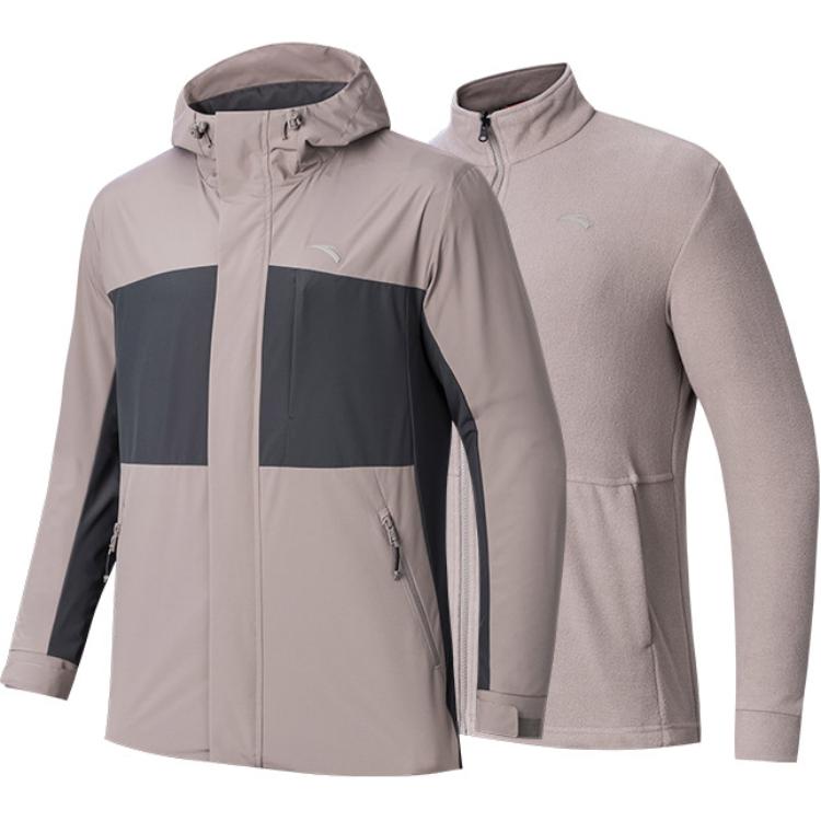 

ANTA Куртка мужская Outdoor Collection, Heather Gray/Dark Heather Gray