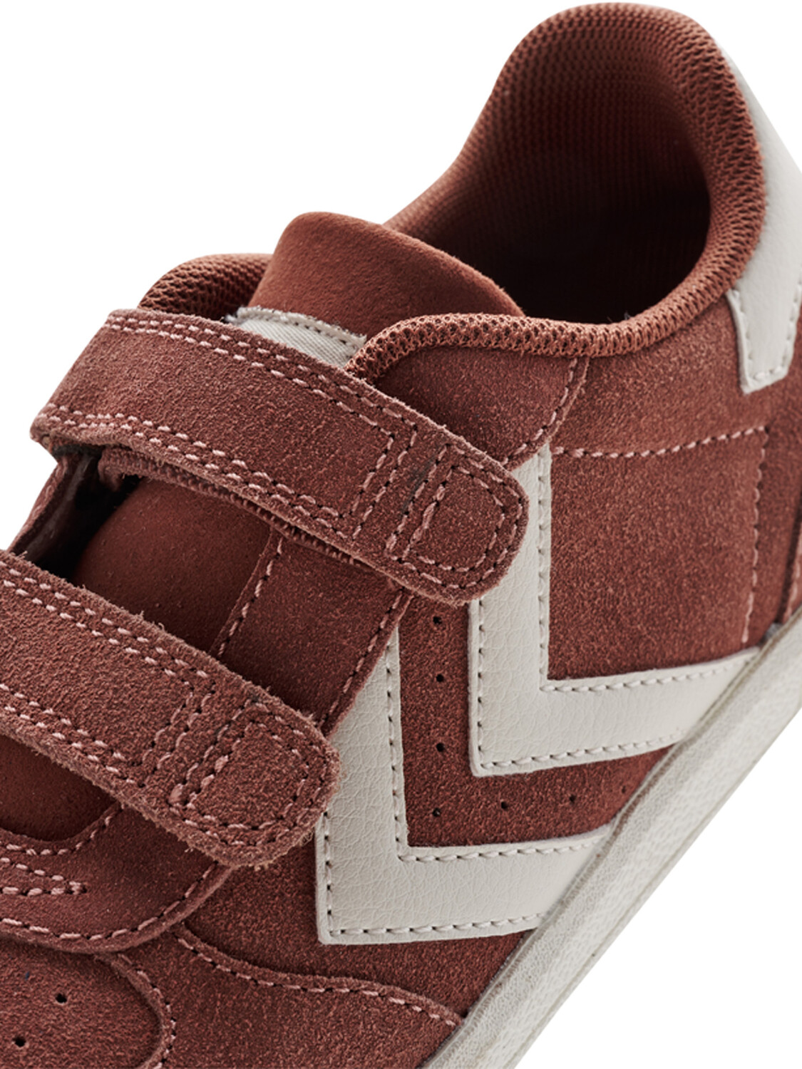 Низкие кроссовки Hummel Victory Suede, цвет COPPER BROWN — фото 3