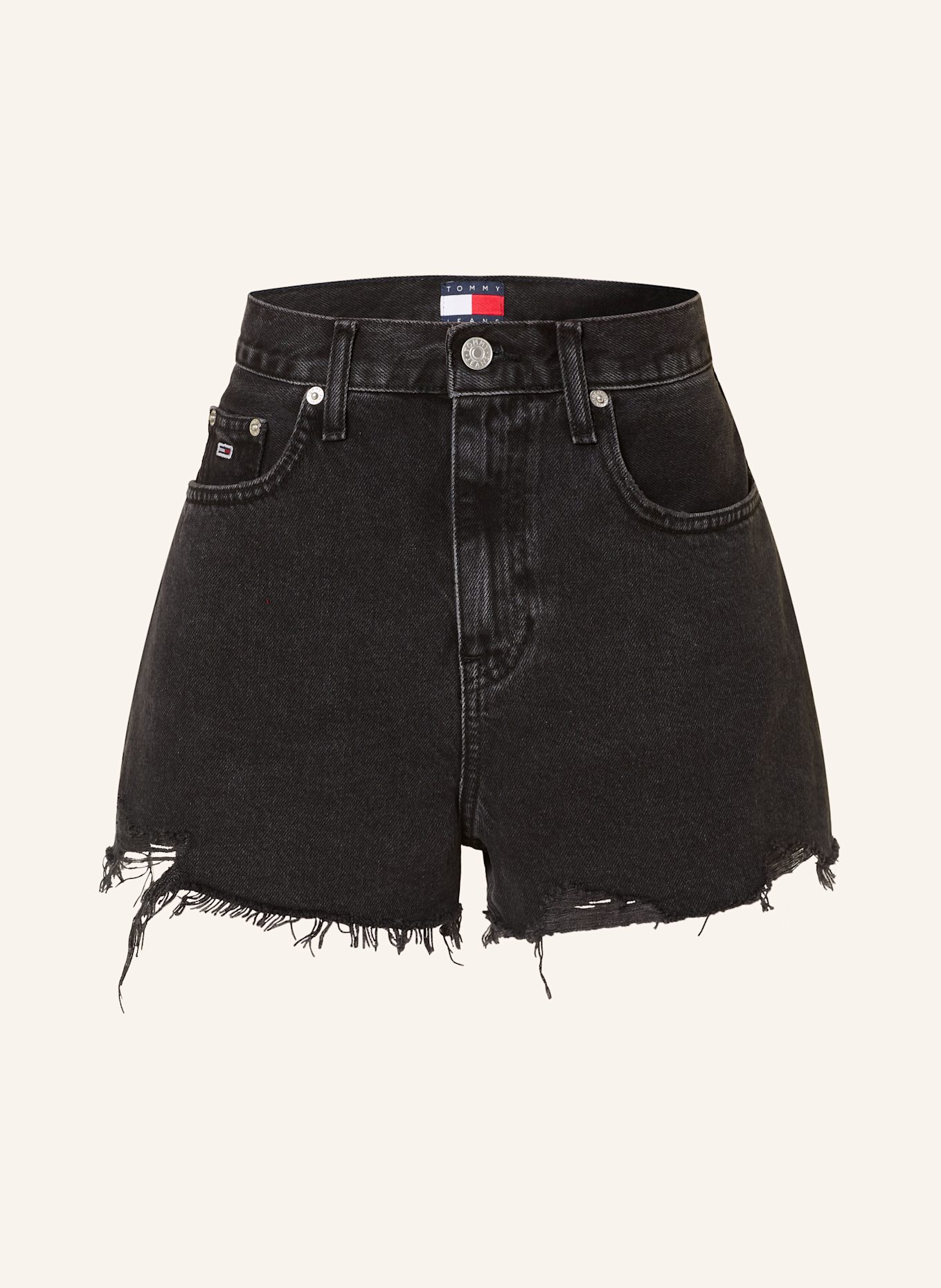 

Джинсовые шорты Tommy Jeans, черный