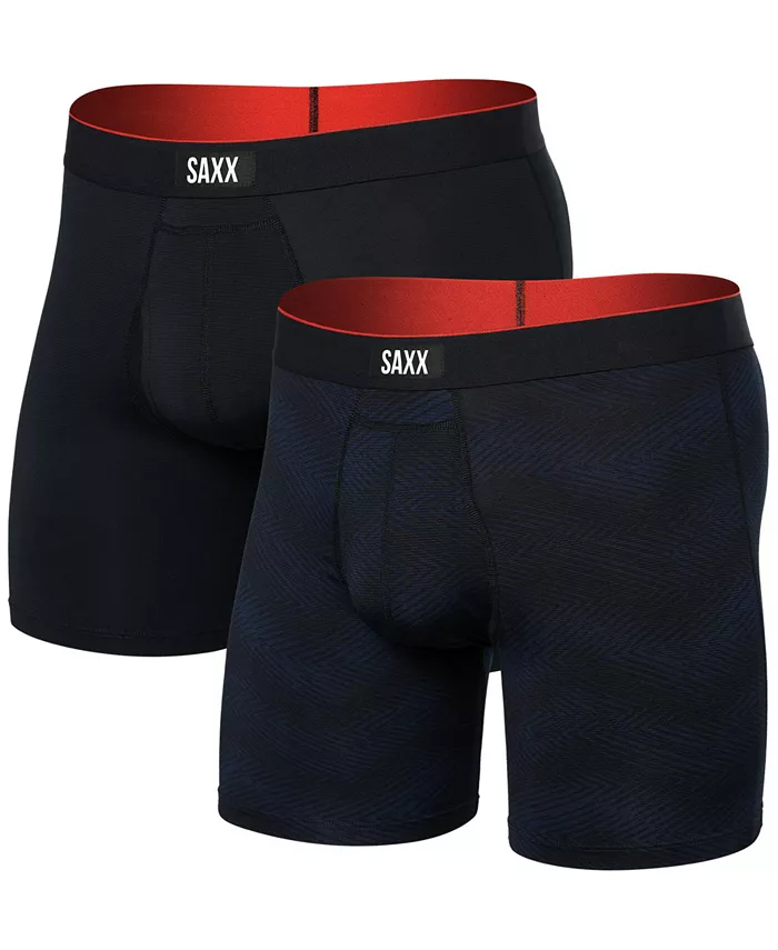 

Мужские мультиспортивные боксеры из сетчатой ткани, 2 шт SAXX, мультиколор