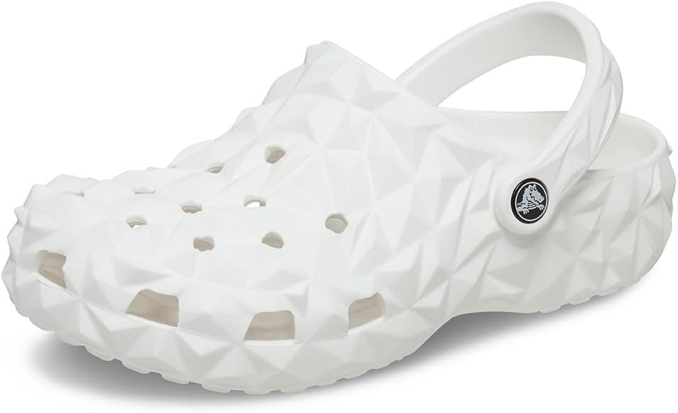 

Унисекс сабо Crocs Classic Geometric, 8 Women/6 Men White