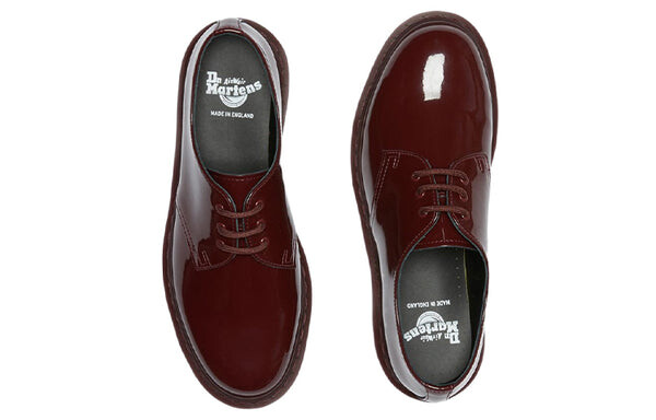 Тапочки 1461 mono shoe - made in england 'red' Dr. Martens, красный — фото 3