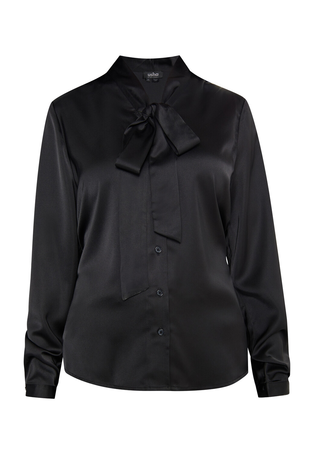 

Блуза usha BLACK LABEL Langarm, черный