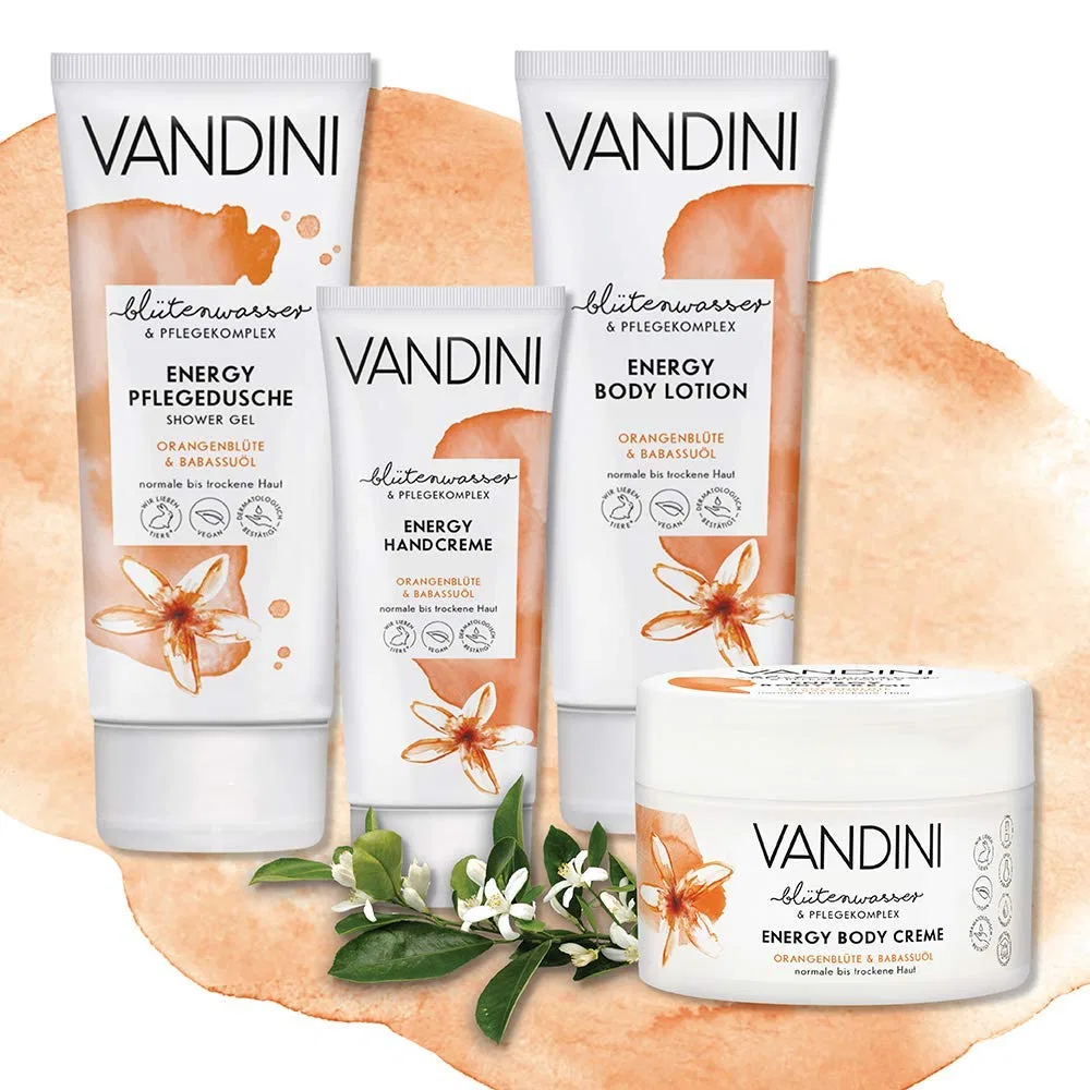 Набор из 3 жидких мыл VANDINI Energy с ароматом апельсинового цвета, 300 мл Vandini, Soap Dispenser — фото 4