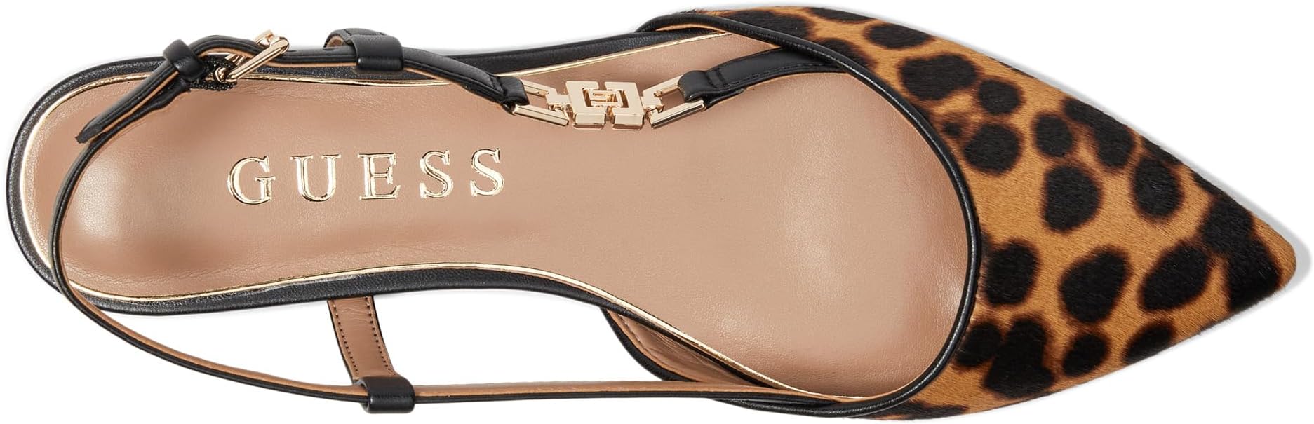 Балетки GUESS Franiely, Brown Genuine Cow Leather — фото 2