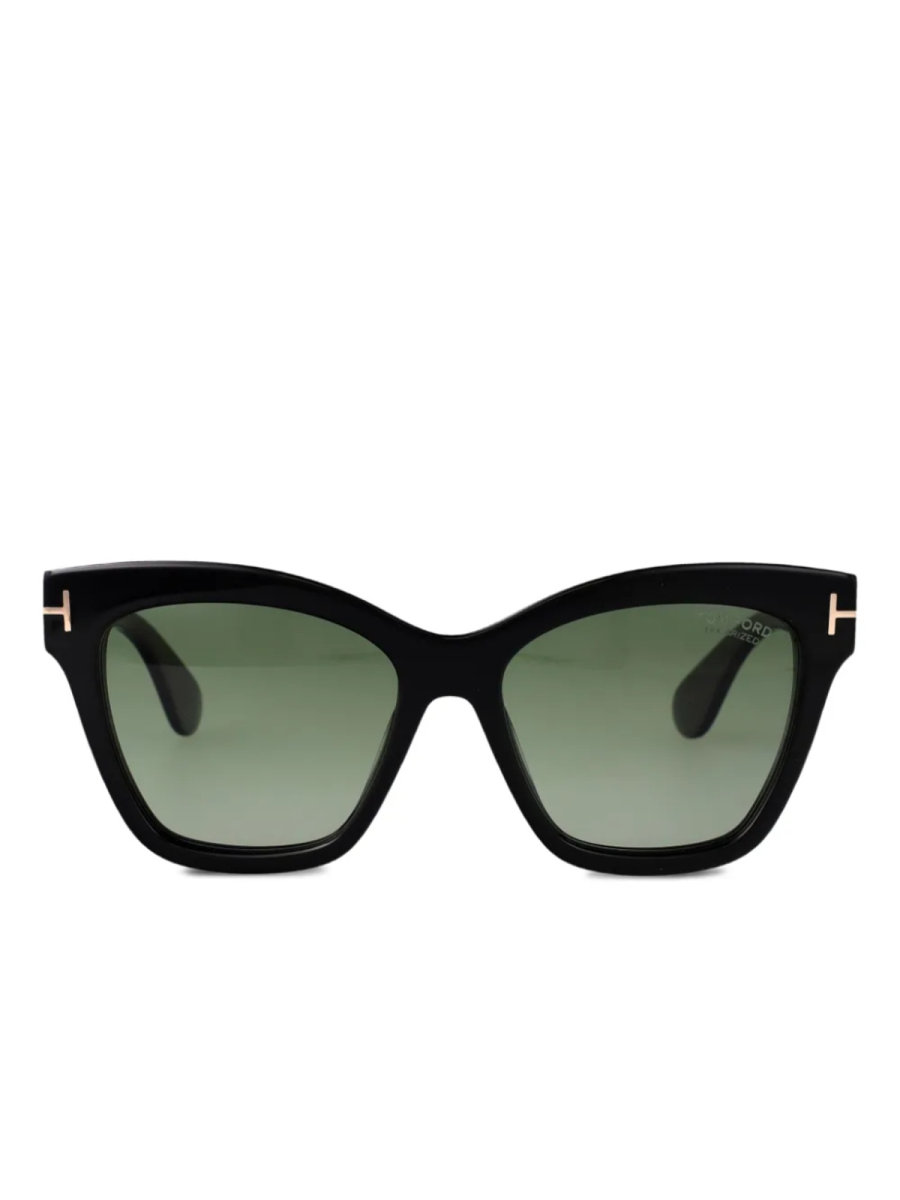 

Солнцезащитные очки в оправе «кошачий глаз» от TOM FORD Eyewear, черный