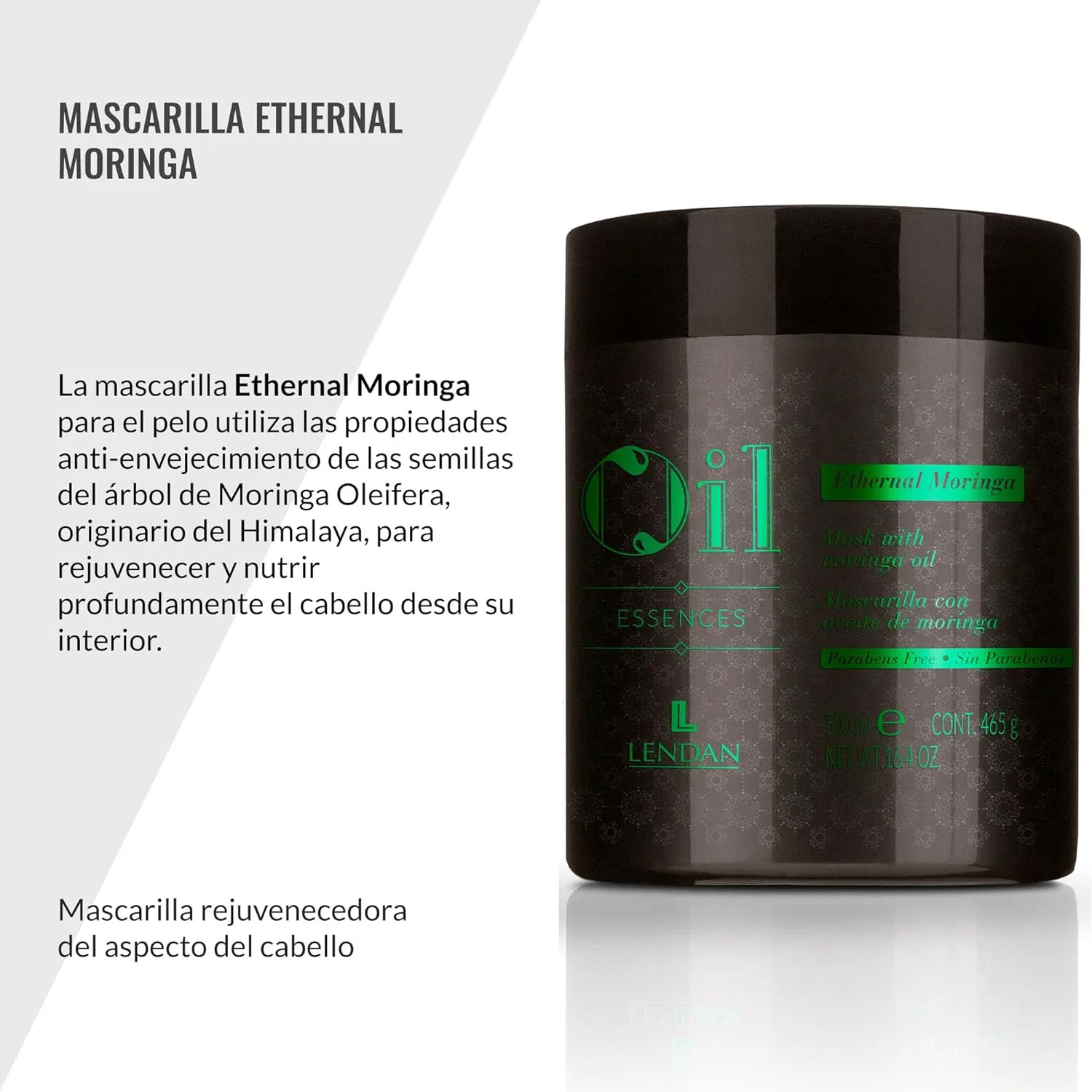 Увлажняющая маска для сильно поврежденных волос «Moringa Ethernal» от LENDAN Lendan — фото 2
