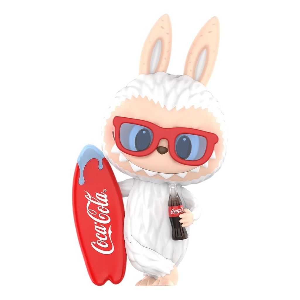

Лабубу Pop Mart x Coca-Cola The Monsters Labubu Figure 'Surf With Me'