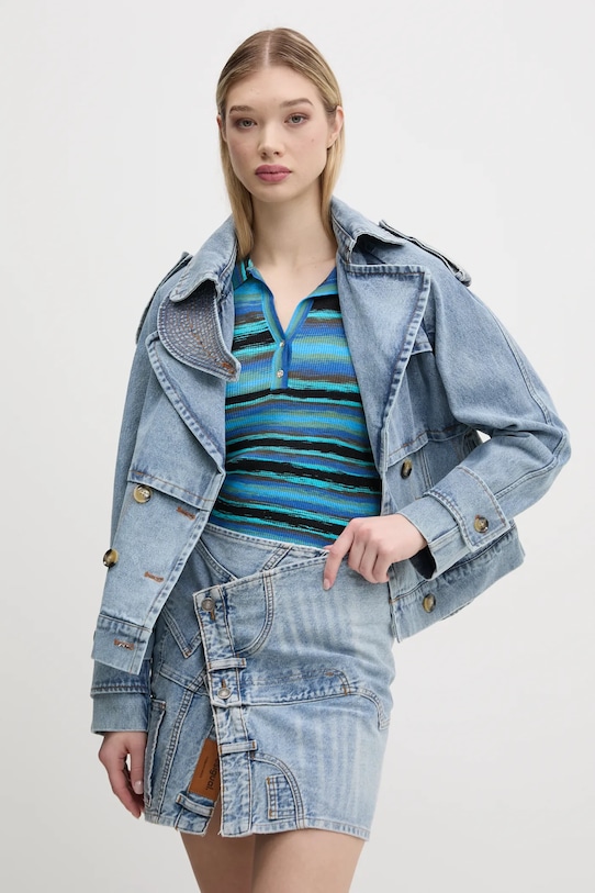 

Джинсовый тренч ONTARIO Desigual, синий