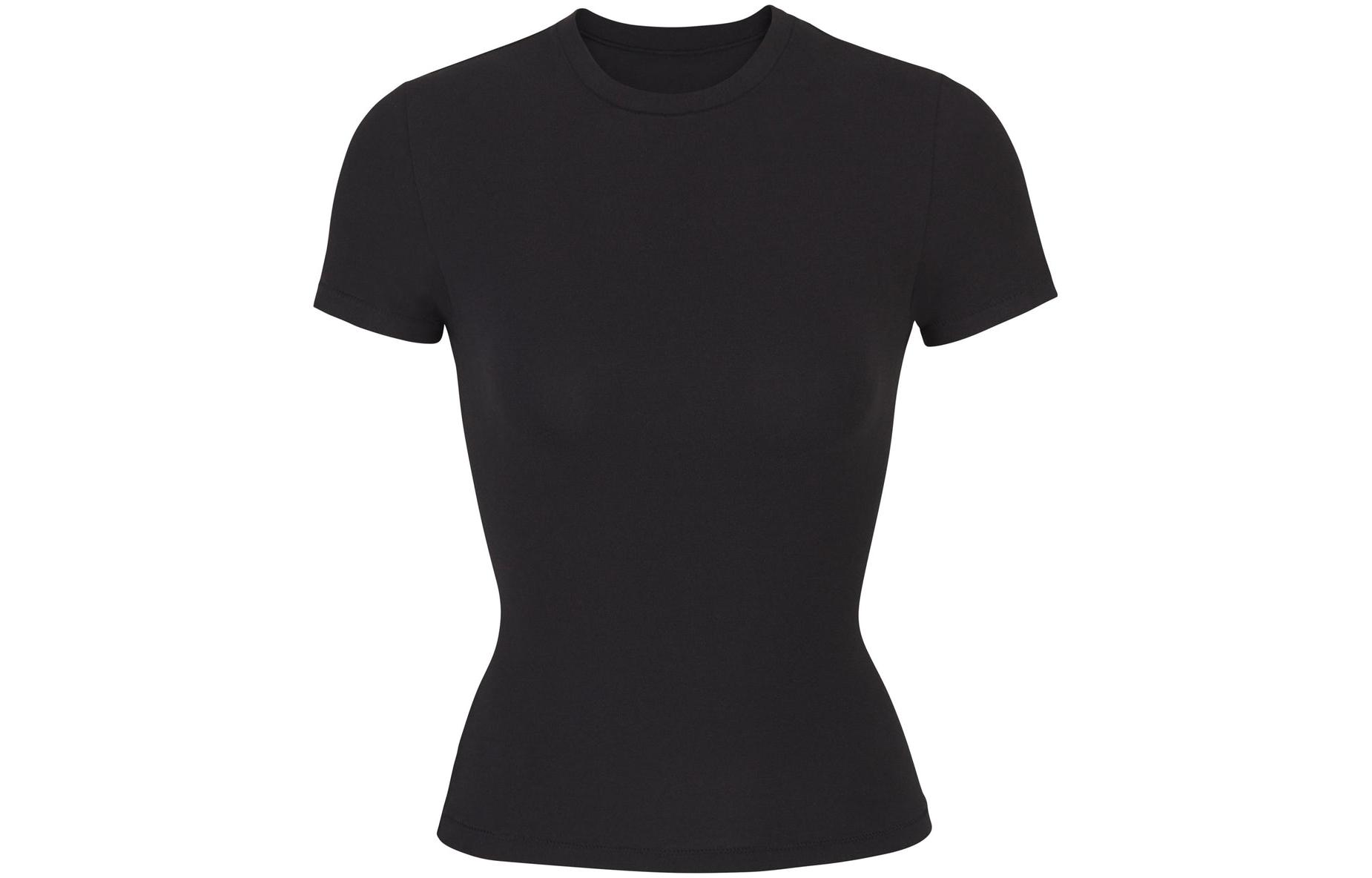 

Футболка SKIMS женская дымчато-серая/SOOT