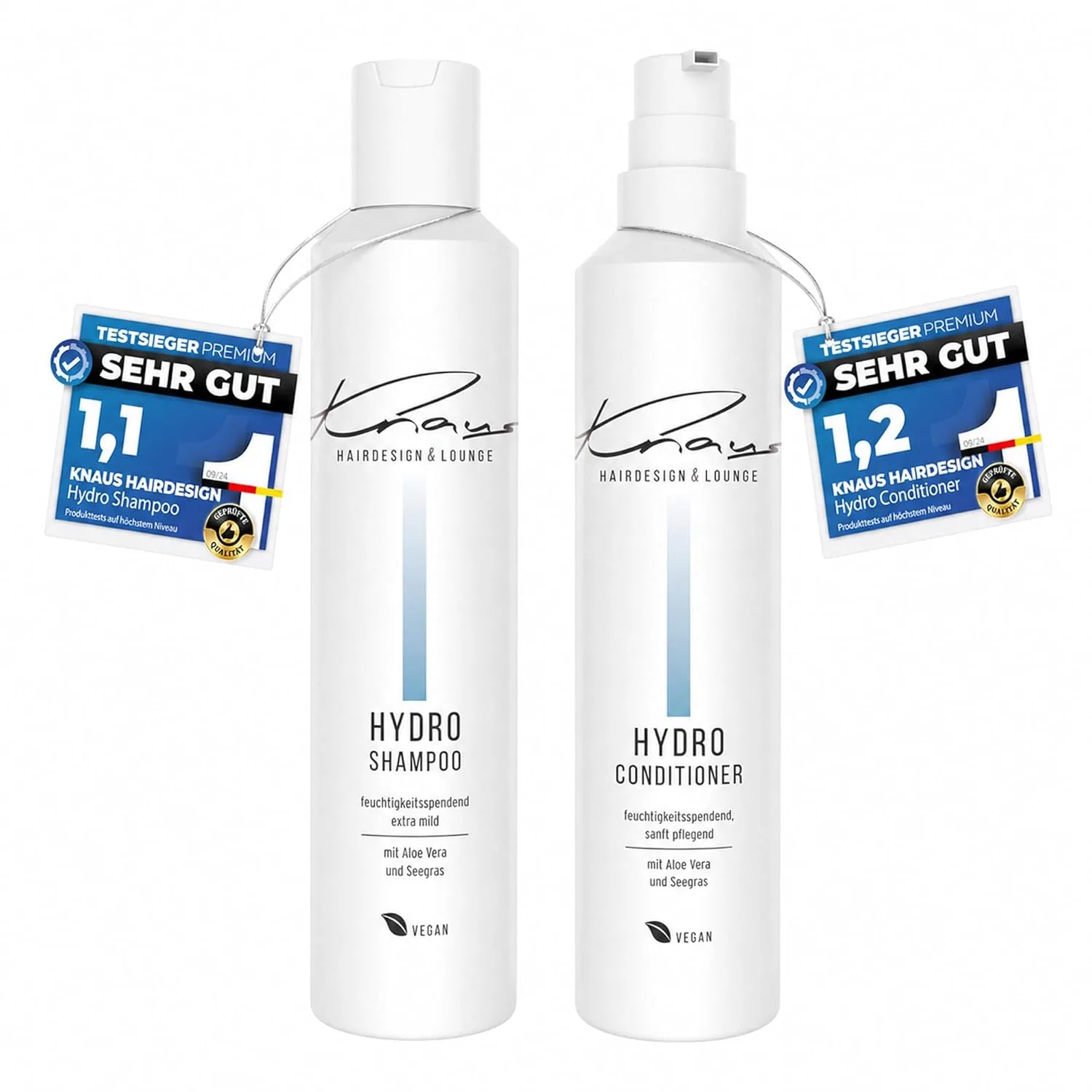 Набор «HYDRO» увлажняющий шампунь и кондиционер от Knaus Knaus Hairdesign