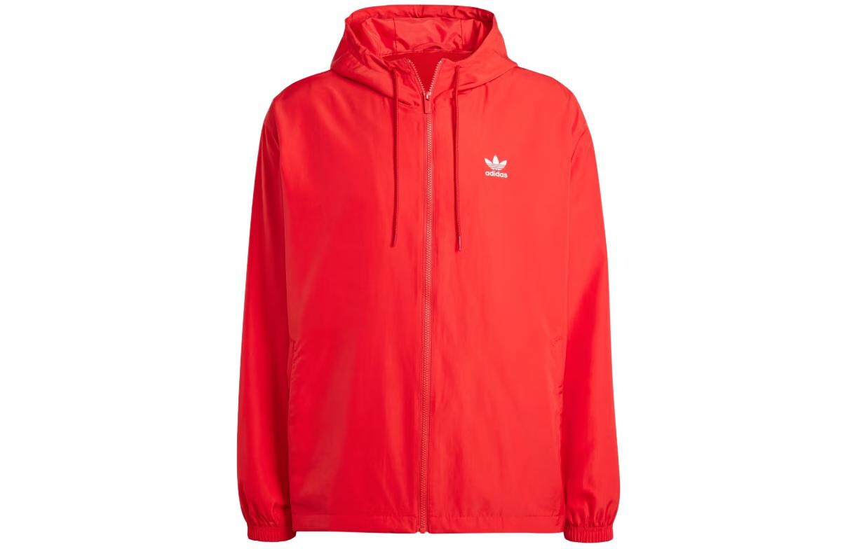 Куртка мужская Adicolor красная Adidas Originals, красный
