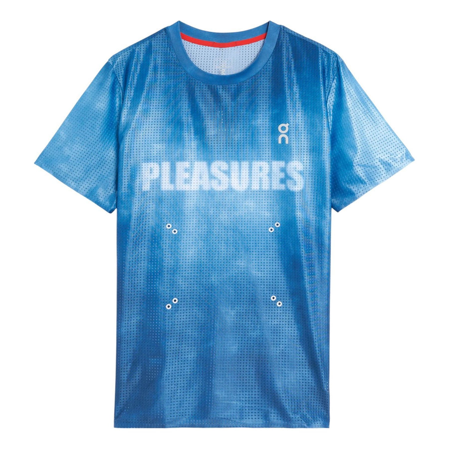 

Футболка On Running x Pleasures x The Loop Pace T-Shirt 'Nile', синий