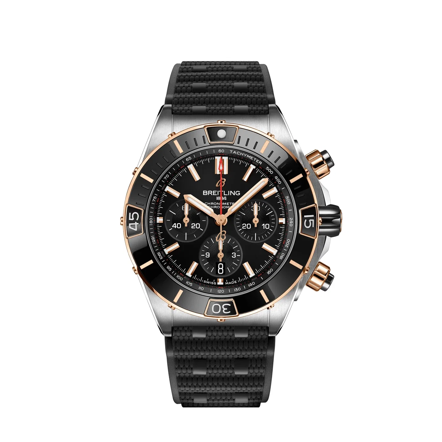 СУПЕР ХРОНОМАТ B01 - UB0136251B1S1 BREITLING, серебряный