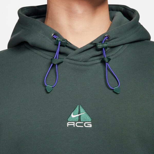 Толстовка acg therma fit флисовый пуловер с капюшоном Nike, зеленый — фото 4