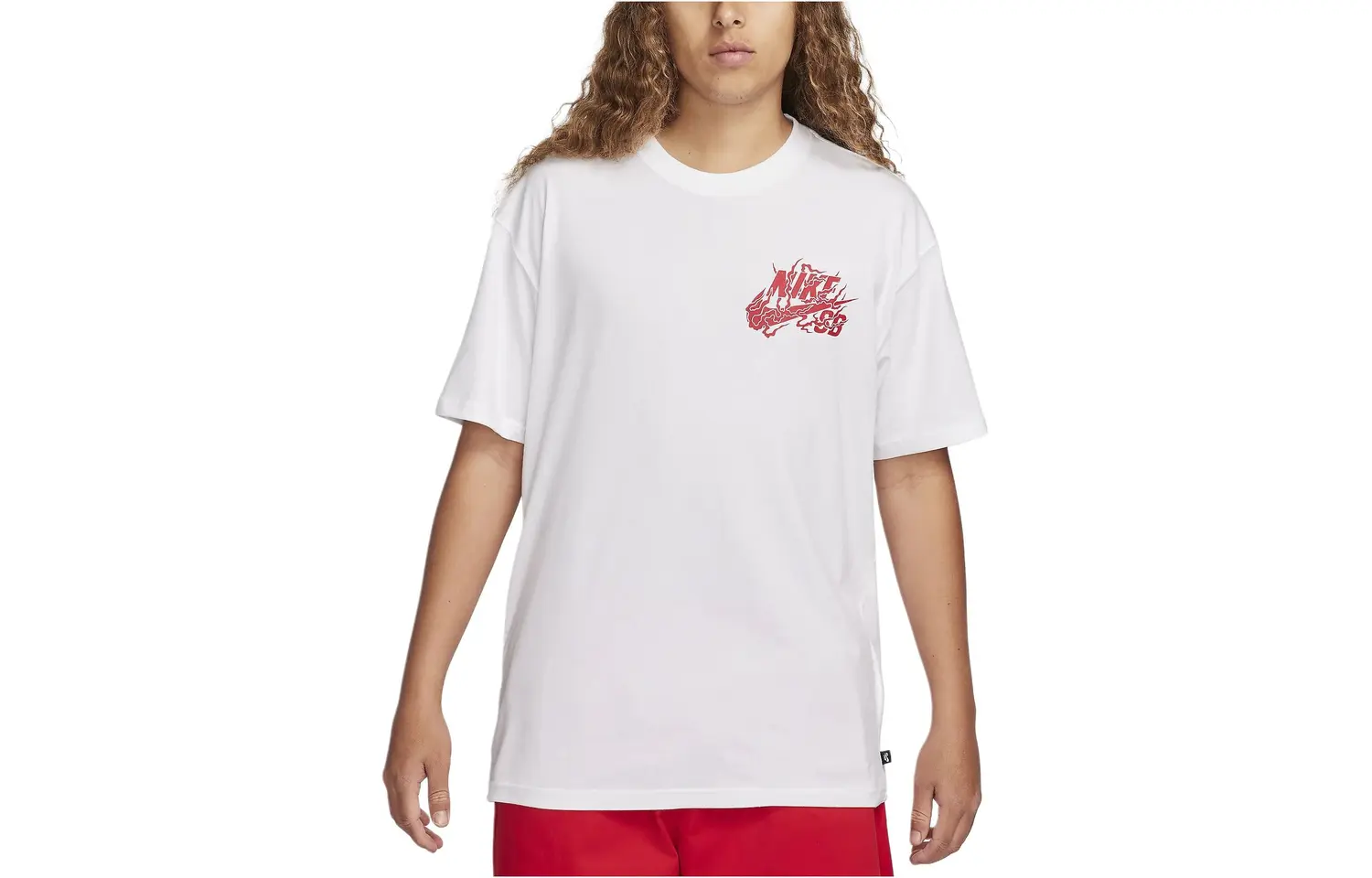 

Одежда Футболка мужская белая Nike, белый