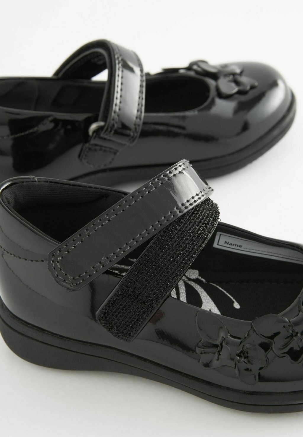 Балетки SCHOOL JUNIOR BUTTERFLY MARY JANE SHOESFIT (F) Next, цвет black patent — фото 3